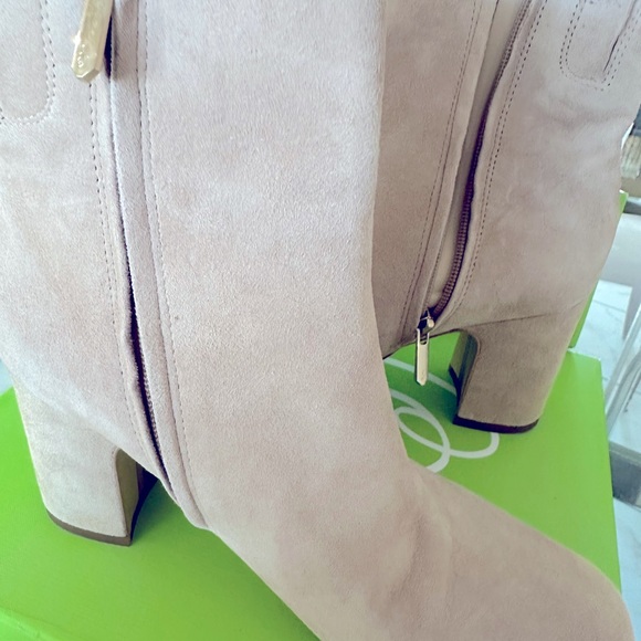 Sam Edelman NEW Suede Block Heel Ankle Boots Never worn. S 7.5 - Picture 4 of 7